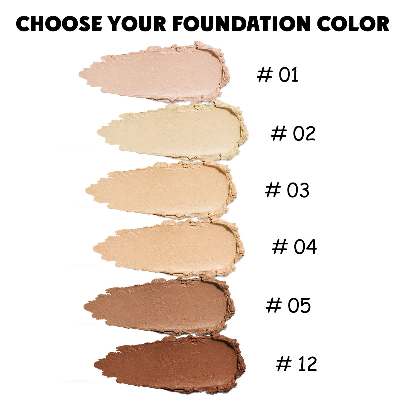 Foundations Makeup Waterproof Natural Matte Foundation Stick, Long-Lasting Oil-Control Lightweight High-End Creamy Makeup Stick