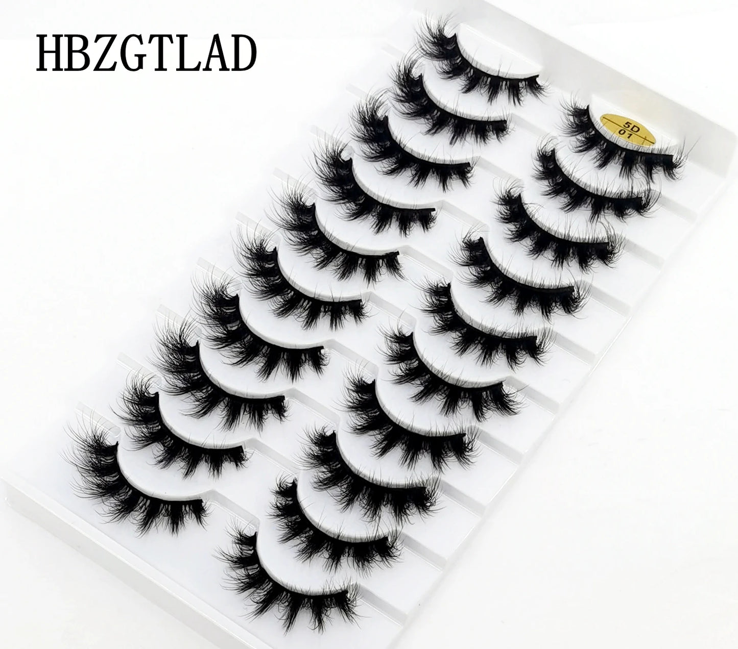 10 Pairs 3D Mink False Eyelashes Natural/Thick Eye Lashes  Fluffy Makeup Russian eyelahses Beauty Extension Reusable eyelashes