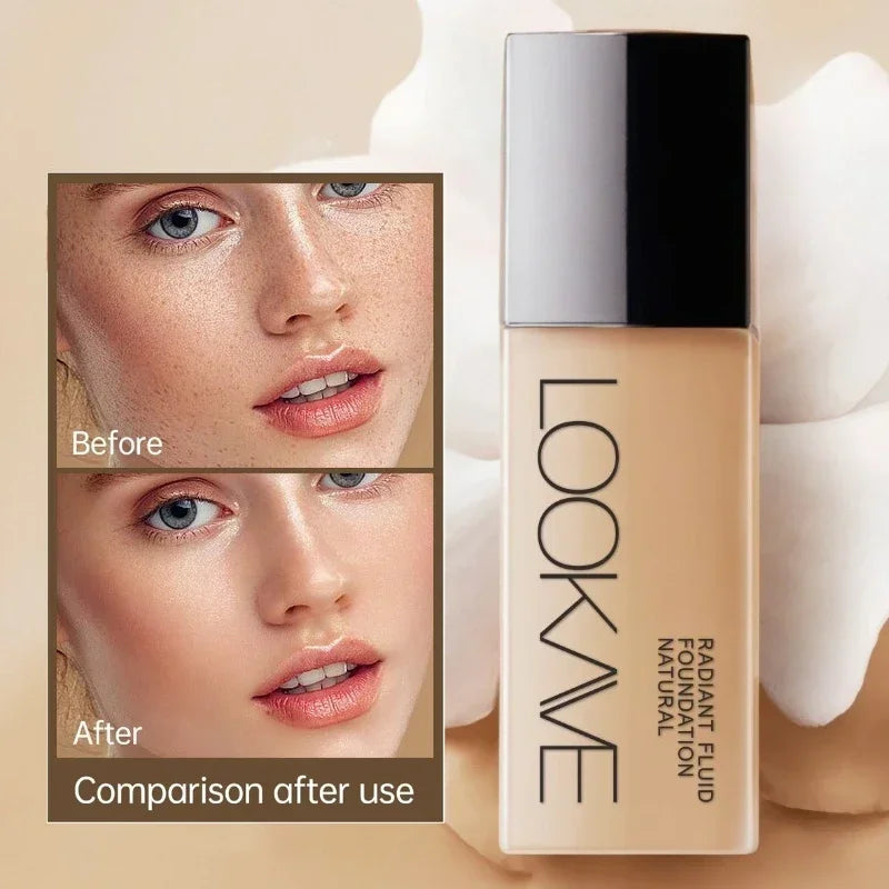 High Coverage Liquid Foundation for A Long Time Matte Moisturizing Brighten Facial Concealer Cream Base Makeup Primer Cosmetics