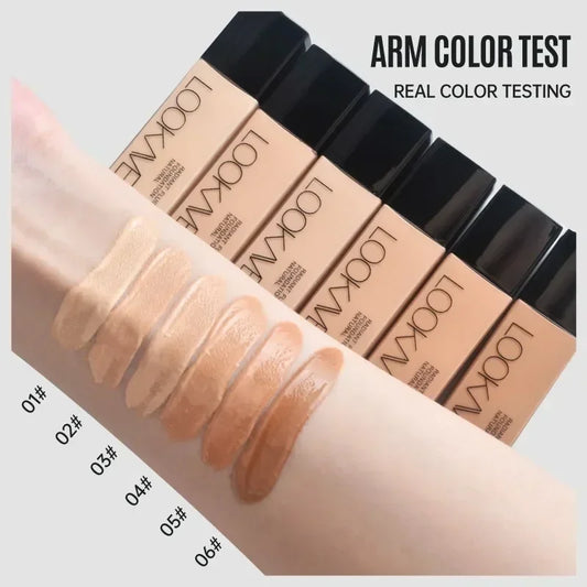 High Coverage Liquid Foundation for A Long Time Matte Moisturizing Brighten Facial Concealer Cream Base Makeup Primer Cosmetics