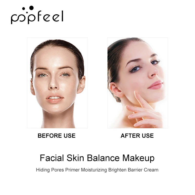 POPFEEL Poreless Face Primer, Restoring Makeup Primer For A Flawless, Invisible Pore, Smooths Fine Lines,  Cruelty-Free