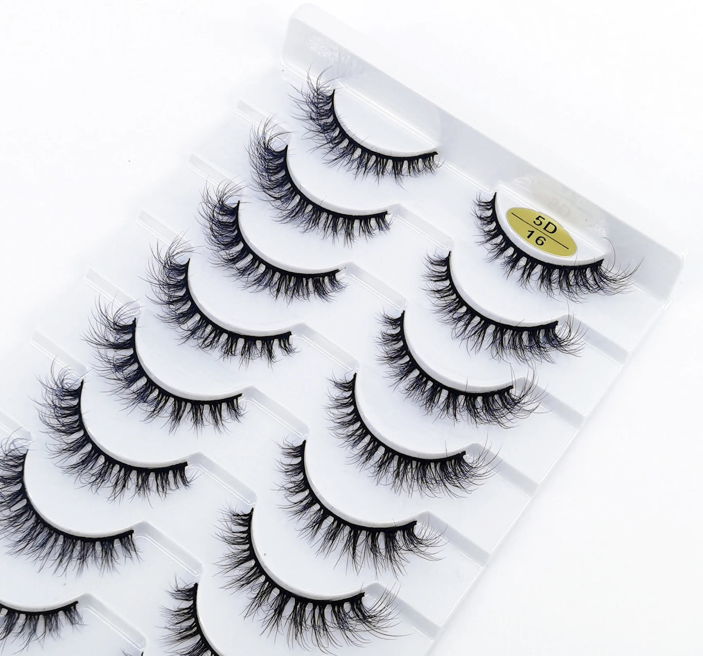 10 Pairs 3D Mink False Eyelashes Natural/Thick Eye Lashes  Fluffy Makeup Russian eyelahses Beauty Extension Reusable eyelashes