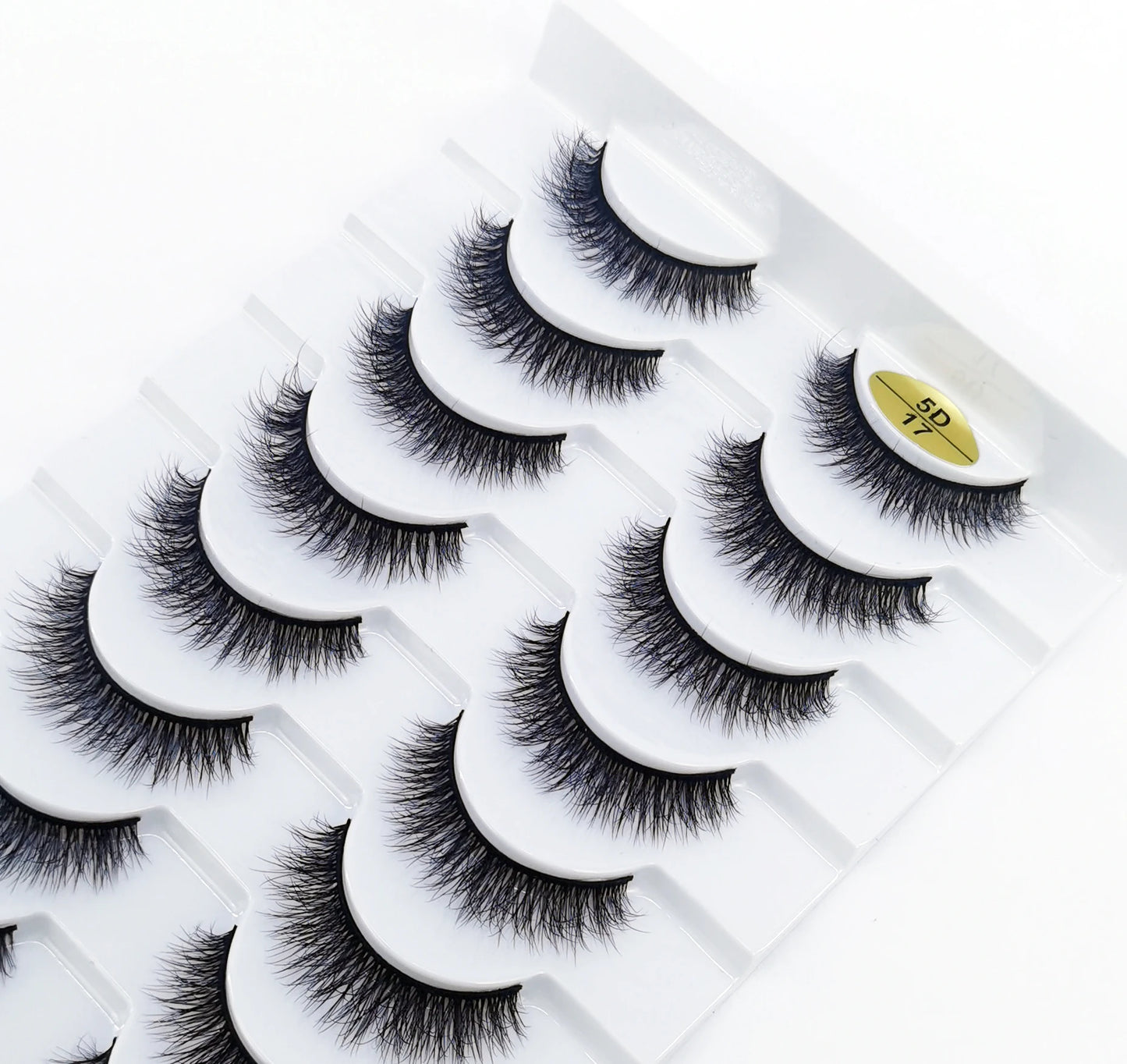 10 Pairs 3D Mink False Eyelashes Natural/Thick Eye Lashes  Fluffy Makeup Russian eyelahses Beauty Extension Reusable eyelashes