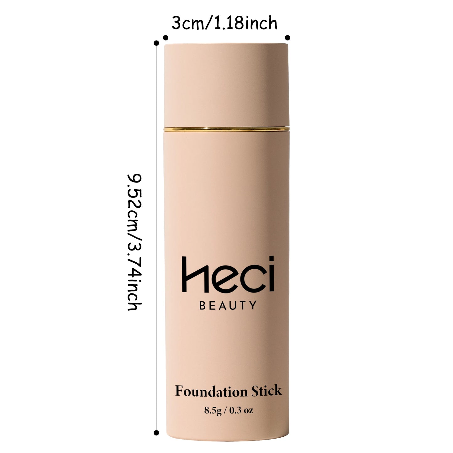 Foundations Makeup Waterproof Natural Matte Foundation Stick, Long-Lasting Oil-Control Lightweight High-End Creamy Makeup Stick