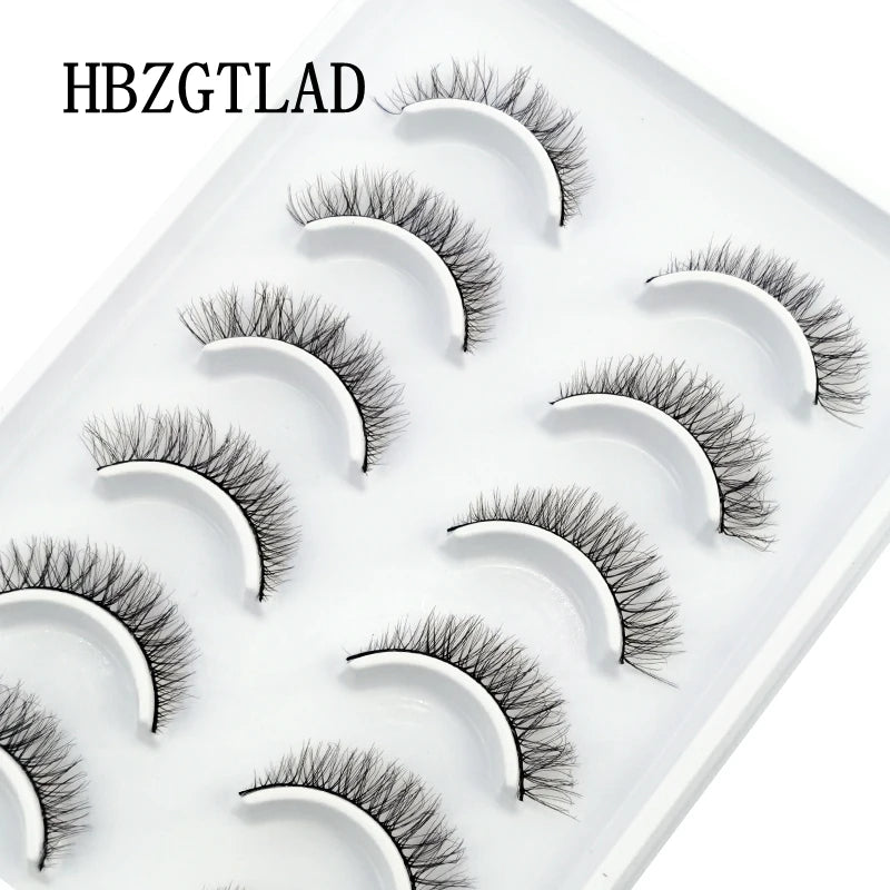 10 Pairs 3D Mink False Eyelashes Natural/Thick Eye Lashes  Fluffy Makeup Russian eyelahses Beauty Extension Reusable eyelashes